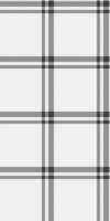 Elegant grayscale plaid pattern, perfect for textile designs, website backgrounds, or packaging. Clean lines and subtle texture create a sophisticated, timeless aesthetic. vector