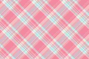 Sweet pastel pink, blue, and lavender plaid pattern. Perfect for backgrounds, textiles, or scrapbooking projects. This soft, repeating design evokes feelings of femininity and tranquility. vector
