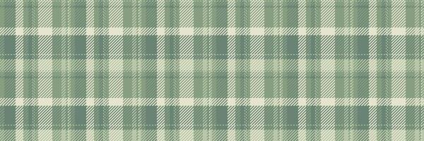 Subtle sage green and cream plaid pattern. Perfect for textile design, website backgrounds, or crafting projects. Evokes feelings of calm, nature, and rustic charm. Versatile and stylish texture. vector