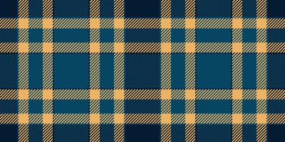 Stylish teal and gold plaid pattern. Perfect for textile design, apparel, website backgrounds, or autumnal themed projects. vector