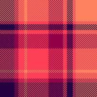 Geometric pattern. Colorful tartan texture. Seamless pixelated plaid design in warm tones. Use for backgrounds, fabric design, or modern templates. vector