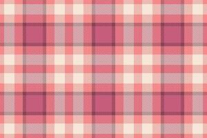 Elegant blush pink and cream plaid pattern. Perfect for textile design, fashion, home decor, and website backgrounds. Subtle texture and soft color palette evoke feelings of warmth and comfort. vector