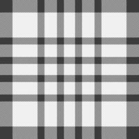 Classic plaid pattern in grey and white. Versatile background for designs, fashion, textiles, and branding projects. Timeless, structured design element. vector