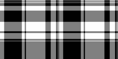 Stylish monochrome plaid pattern. Perfect for textile design, website backgrounds, or fashion projects. Clean lines and classic grayscale create a versatile and elegant aesthetic. vector