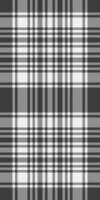 Elegant grayscale plaid pattern. Perfect for textile design, website backgrounds, or any project needing a sophisticated and timeless texture. vector