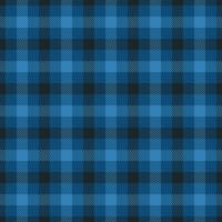 Stylish blue and black plaid pattern. Perfect for textile design, website backgrounds, or creating a rustic, sophisticated aesthetic. vector