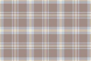 Subtle pastel plaid pattern. Soft, muted tones create a calming, elegant design perfect for backgrounds, textiles, or website design. Evokes feelings of tranquility and sophistication. vector