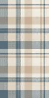 Majestic textile fabric seamless, effect texture pattern . Grungy background plaid tartan check in pastel and white colors. vector