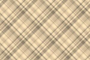 Elegant tartan pattern in neutral beige brown hues. Versatile texture for backgrounds, textiles, or adding a classic touch to design projects. vector