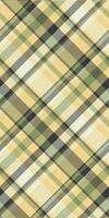 Occupation seamless check, fashionable texture textile pattern. Tee plaid tartan fabric background in amber and light colors. vector