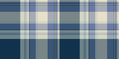 Elegant cream, blue, and navy plaid pattern. Perfect for textile design, apparel, or website backgrounds. Subtle yet sophisticated, this image evokes feelings of warmth and comfort. vector