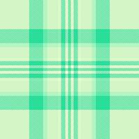 Digital tartan texture, a cool mint green plaid pattern. Ideal for backgrounds, textiles, or graphic design, conveying a rustic or retro aesthetic. vector