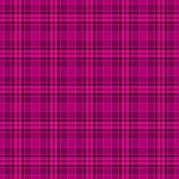 Nice textile plaid check, relief texture tartan seamless. Scrap background fabric pattern in pink and bright colors. vector