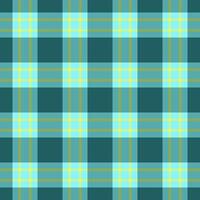 Mint seamless background textile, decorating tartan pattern . Refresh texture check plaid fabric in cyan and green colors. vector