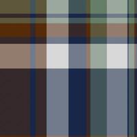 Classic plaid pattern in muted earthy tones. Creates a warm, cozy feel. Ideal for backgrounds, textiles, or designs needing a rustic, timeless element. Versatile texture. vector
