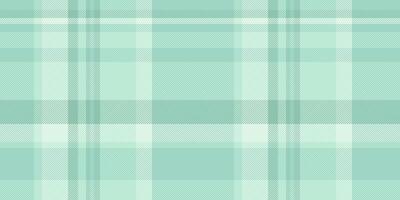 Serene mint green plaid pattern. Perfect for textile design, website backgrounds, or crafting projects. This subtle, repeating texture evokes feelings of calmness and sophistication. vector