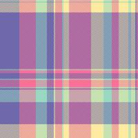 Pastel plaid pattern. Soft, muted colors create a calming and stylish texture perfect for fashion, home decor, or website backgrounds. This seamless design evokes feelings of comfort and serenity. vector