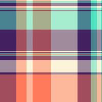 Abstract plaid pattern with retro colors, conveys a sense of order and structure. Perfect for backgrounds, web design, or textile design projects. vector