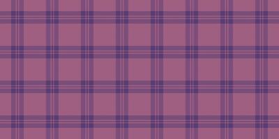 Creative texture pattern, mockup check tartan textile. Rag fabric seamless plaid background in magenta and pink colors. vector
