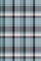 Italian fabric background , crossed textile check seamless. Lady texture tartan plaid pattern in cyan and pastel colors. vector