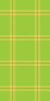 Vibrant lime green plaid pattern, perfect for textile design, website backgrounds, or packaging. Subtle texture and muted color accents create a fresh, modern feel. vector