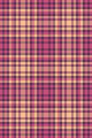 Warmtoned plaid pattern. Perfect for textile design, fall fashion, or rustic backgrounds. The repeating grid evokes a sense of comfort and tradition. vector