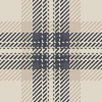 Elegant neutraltoned plaid pattern. Perfect for textile design, fashion, or website backgrounds. This sophisticated geometric design evokes a sense of warmth and understated style. vector
