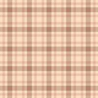 Classic plaid pattern in warm earth tones. Ideal for backgrounds, textiles, or design accents. A versatile and timeless texture. vector