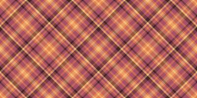 Elegant diagonal plaid pattern in warm earth tones. Perfect for textile design, website backgrounds, or autumnal themed projects. The repeating texture evokes feelings of warmth and comfort. vector