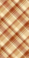 Elegant diagonal plaid pattern in warm earth tones. Perfect for fallthemed designs, textiles, or website backgrounds. Creates a feeling of warmth and comfort. vector