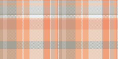 Subtle peach and gray plaid pattern. Perfect for textile design, website backgrounds, or fashionrelated projects. This soft, muted plaid evokes feelings of warmth and tranquility. vector