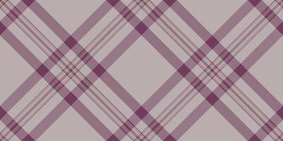 Elegant diagonal plaid pattern in soft mauve and dusty rose tones. Perfect for textile design, fashion, wrapping paper, or website backgrounds. vector