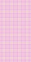 Delicate pastel pink plaid pattern. Perfect for backgrounds, textiles, or website design. Subtle texture adds visual interest and a touch of femininity. vector