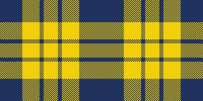 Classic checkered pattern in bold hues. Evokes tradition, heritage, and style. Ideal for backgrounds, textiles, or design elements needing a timeless feel. vector