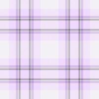 Subtle tartan pattern. Soft pastel purple plaid texture. Classic design, versatile use for backgrounds, textiles, or digital art. Elegant, calming, modern touch. vector
