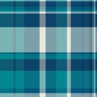 Vibrant teal and navy plaid pattern. Perfect for textile design, website backgrounds, or fashion projects. This sophisticated, textured design evokes feelings of warmth and comfort. vector