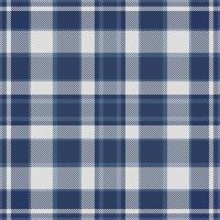 Classic blue and white plaid pattern. Perfect for textile design, apparel, home decor, or website backgrounds. This versatile image conveys a sense of tradition, comfort, and style. vector