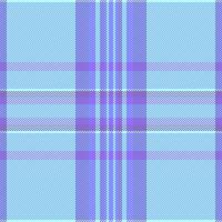 Pastel plaid pattern. Soft blue and lavender tartan texture for fabric design, backgrounds, or digital projects. Evokes a sense of calm and traditional style. vector