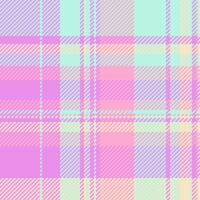 Pastel plaid pattern. Seamless design with soft colors and a classic textile feel. Ideal for backgrounds, fabric design, or creative projects. vector