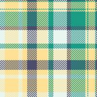 Vibrant pastel plaid pattern. Perfect for textile design, website backgrounds, or fashion illustrations. This cheerful, intersecting lines design evokes feelings of warmth and comfort. vector