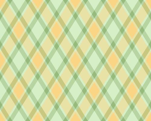 Elegant pastel plaid pattern in soft greens and oranges. Perfect for textile design, website backgrounds, or crafting projects. The subtle color palette evokes a sense of calm and sophistication.