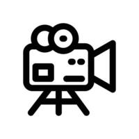 film camera line icon. Clean and minimalist icon for websites and mobile apps. vector
