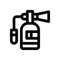 extinguisher line icon. Clean and minimalist icon for websites and mobile apps. vector