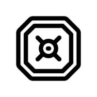 weight line icon. Clean and minimalist icon for websites and mobile apps. vector