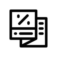 catalog line icon. Clean and minimalist icon for websites and mobile apps. vector