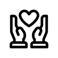 health line icon. Clean and minimalist icon for websites and mobile apps. vector