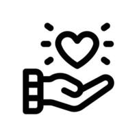 care line icon. Clean and minimalist icon for websites and mobile apps. vector