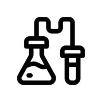 laboratory line icon. Clean and minimalist icon for websites and mobile apps. vector