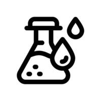 flask line icon. Clean and minimalist icon for websites and mobile apps. vector
