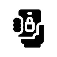 order online glyph icon. Strong and solid icon for websites and mobile apps. vector